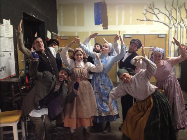 Photo Flash: Saturday Intermission Pics, Jan 11 - GHOST Tour Celebrates 100th Performance and More! Image