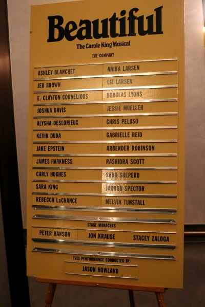 Photo Coverage: Carole King Arrives on Broadway! Inside BEAUTIFUL's Opening Night Curtain Call Image