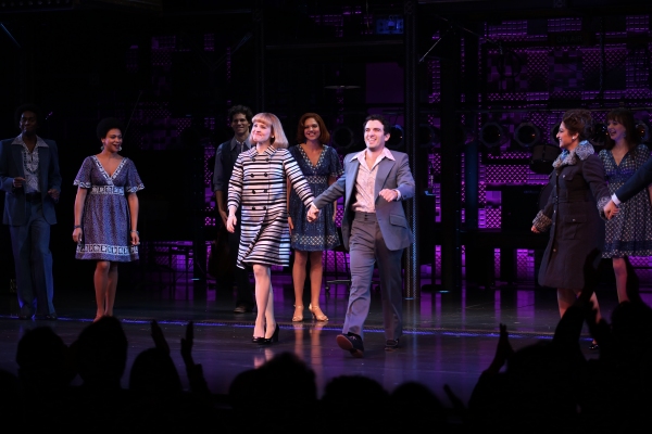 Photo Coverage: Carole King Arrives on Broadway! Inside BEAUTIFUL's Opening Night Curtain Call Image