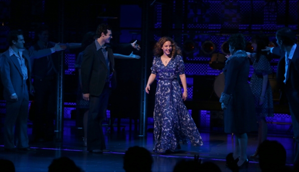 Photo Coverage: Carole King Arrives on Broadway! Inside BEAUTIFUL's Opening Night Curtain Call Image