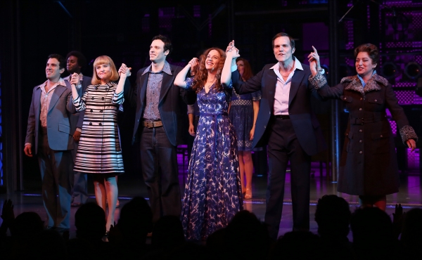 Photo Coverage: Carole King Arrives on Broadway! Inside BEAUTIFUL's Opening Night Curtain Call Image