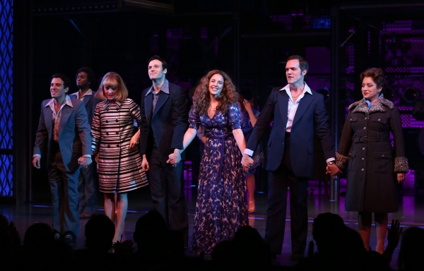 Photo Coverage: Carole King Arrives on Broadway! Inside BEAUTIFUL's Opening Night Curtain Call Image