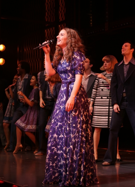Photo Coverage: Carole King Arrives on Broadway! Inside BEAUTIFUL's Opening Night Curtain Call Image