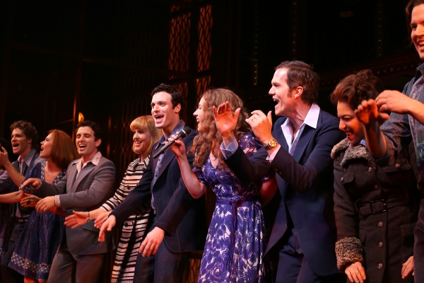 Photo Coverage: Carole King Arrives on Broadway! Inside BEAUTIFUL's Opening Night Curtain Call Image