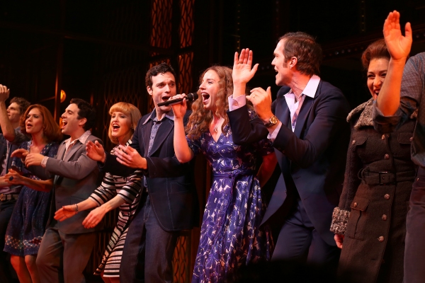 Photo Coverage: Carole King Arrives on Broadway! Inside BEAUTIFUL's Opening Night Curtain Call Image