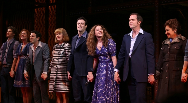 Photo Coverage: Carole King Arrives on Broadway! Inside BEAUTIFUL's Opening Night Curtain Call Image