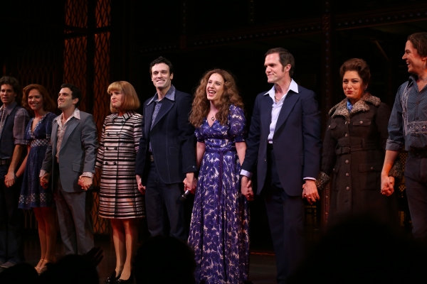 Photo Coverage: Carole King Arrives on Broadway! Inside BEAUTIFUL's Opening Night Curtain Call Image