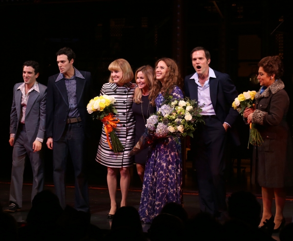 Photo Coverage: Carole King Arrives on Broadway! Inside BEAUTIFUL's Opening Night Curtain Call Image