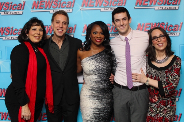 Photo Coverage: Real Housewife Kandi Burruss Celebrates Opening Night in NEWSICAL Image