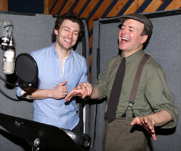 Photo Coverage: In the Recording Studio with Jefferson Mays, Bryce Pinkham and the Cast of A GENTLEMAN'S GUIDE TO LOVE AND MURDER Image