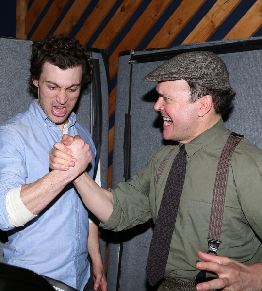 Photo Coverage: In the Recording Studio with Jefferson Mays, Bryce Pinkham and the Cast of A GENTLEMAN'S GUIDE TO LOVE AND MURDER Image