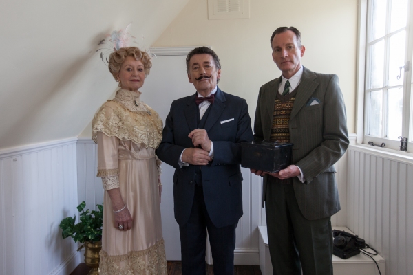 Photo Flash: First Look at Liza Goddard, Robert Powell and Robin McCallum in BLACK COFFEE Image