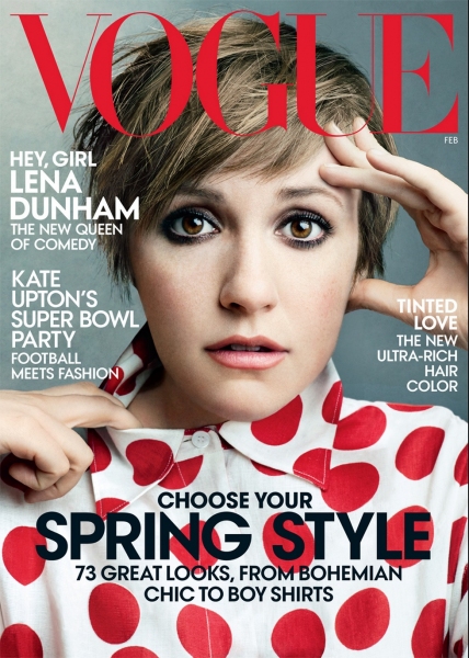 Photo Coverage: Lena Dunham's Vogue Cover Image