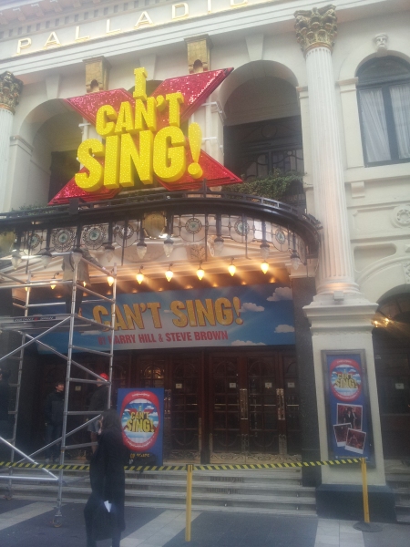 Photo Coverage: I CAN'T SING!: THE X FACTOR MUSICAL Marquee! 