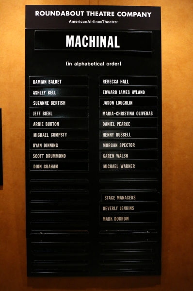Photo Coverage: Rebecca Hall and MACHINAL Cast Takes Opening Night Bows! Image