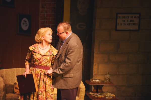 Photo Flash: First Look at the Aurora Theatre's LOMBARDI with Bart Hansard, Carolyn Cook and More 