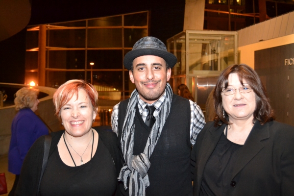 Musician Aron Rider, Nehal Joshi and musician Rita Eggert Photo