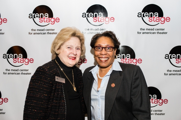 Arena Stage Board Chair Beth Newburger Schwartz and Congresswoman Marcia L. Fudge Photo
