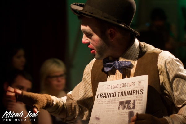 Photo Flash: New Production Shots from MTF's THE DISAPPEARING MAN, Opening Tonight Image