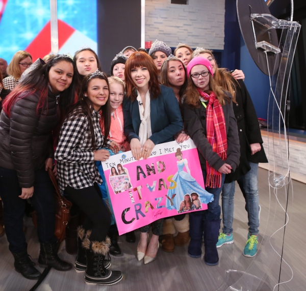 Photo Coverage: Carly Rae Jepsen Greets CINDERELLA Fans at GMA! Image