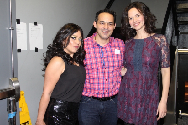 Natalie Toro, Ruben Flores and Mandy Gonzalez Photo