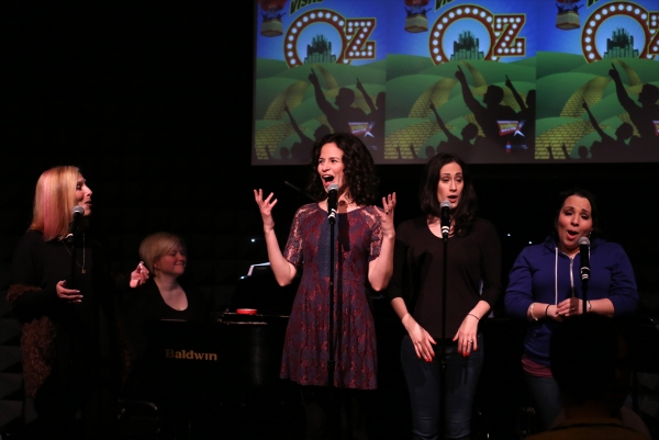Photo Coverage: A Peek Inside BROADWAYWORLD.COM VISITS OZ Rehearsals Image