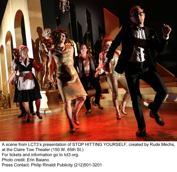 Photo Flash: First Look at LCT3's STOP HITTING YOURSELF Image