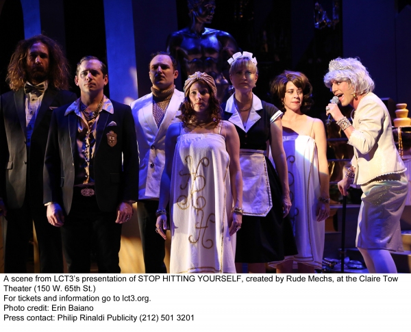Photo Flash: First Look at LCT3's STOP HITTING YOURSELF Image