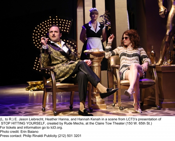 Photo Flash: First Look at LCT3's STOP HITTING YOURSELF Image