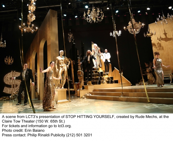 Photo Flash: First Look at LCT3's STOP HITTING YOURSELF 