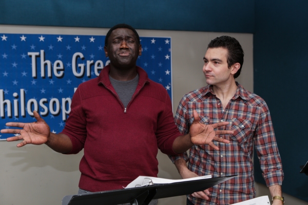 Photo Flash: In Rehearsal with Off-Broadway's PHILOSOPHY FOR GANGSTERS 