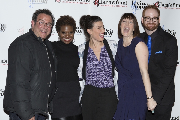 Michael Grief, LaChanze, Idina Menzel, Julia Murney and David Alpert Photo