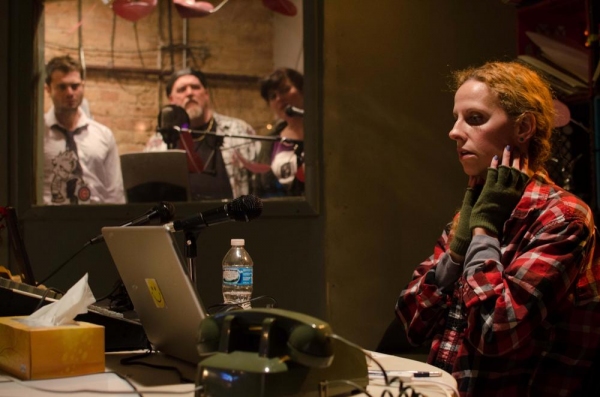 Photo Flash: First Look at Strawdog Theatre's Remount of PONTYPOOL Image