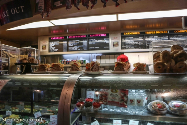 Photo Coverage: Carnegie Deli Unveils HANDLE WITH CARE by Carol Lawrence Sandwich Image