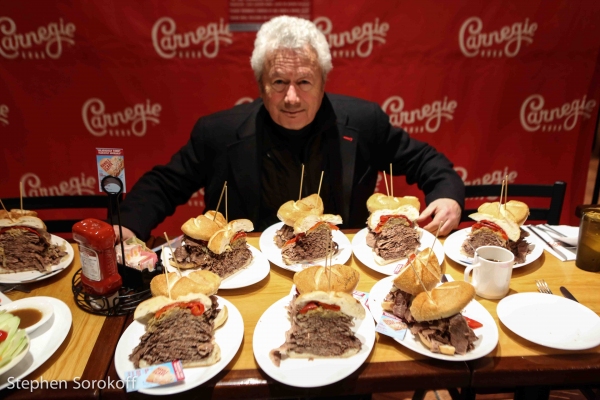 Photo Coverage: Carnegie Deli Unveils HANDLE WITH CARE by Carol Lawrence Sandwich Image