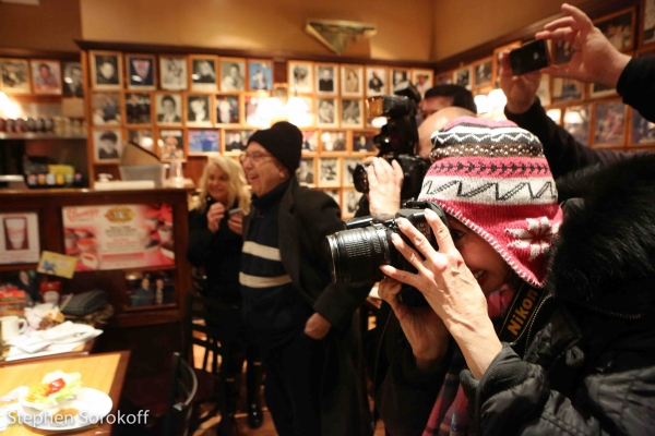 Photo Coverage: Carnegie Deli Unveils HANDLE WITH CARE by Carol Lawrence Sandwich 