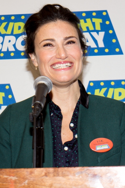 Photo Coverage: Idina Menzel and Broadway League Announce KIDS NIGHT OF BROADWAY's 2014 Festivities 