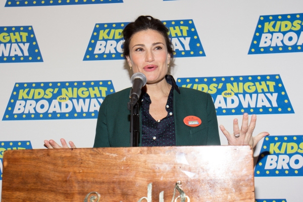 Photo Coverage: Idina Menzel and Broadway League Announce KIDS NIGHT OF BROADWAY's 2014 Festivities Image