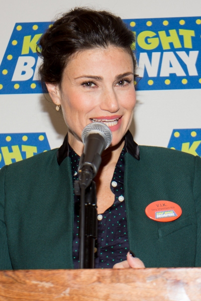 Photo Coverage: Idina Menzel and Broadway League Announce KIDS NIGHT OF BROADWAY's 2014 Festivities Image