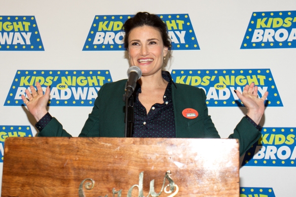 Photo Coverage: Idina Menzel and Broadway League Announce KIDS NIGHT OF BROADWAY's 2014 Festivities Image