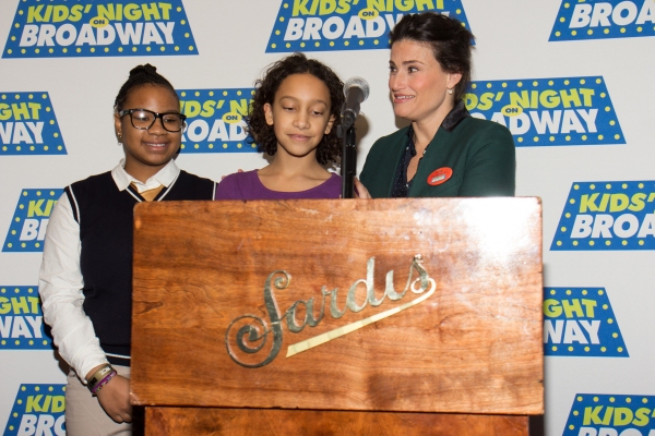 Photo Coverage: Idina Menzel and Broadway League Announce KIDS NIGHT OF BROADWAY's 2014 Festivities Image