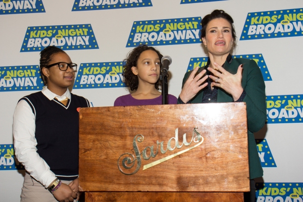 Photo Coverage: Idina Menzel and Broadway League Announce KIDS NIGHT OF BROADWAY's 2014 Festivities Image
