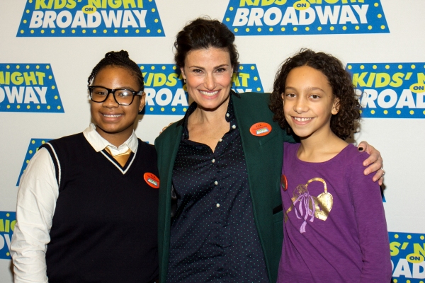 Photo Coverage: Idina Menzel and Broadway League Announce KIDS NIGHT OF BROADWAY's 2014 Festivities Image