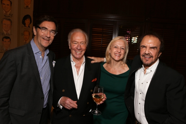 Stephen Segaller, Christopher Plummer, Paula A. Kerger, Dave Clark Photo