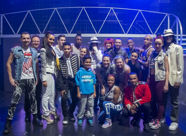 Photo Flash: First Look at Kieran Alleyne in West End's THRILLER LIVE Image