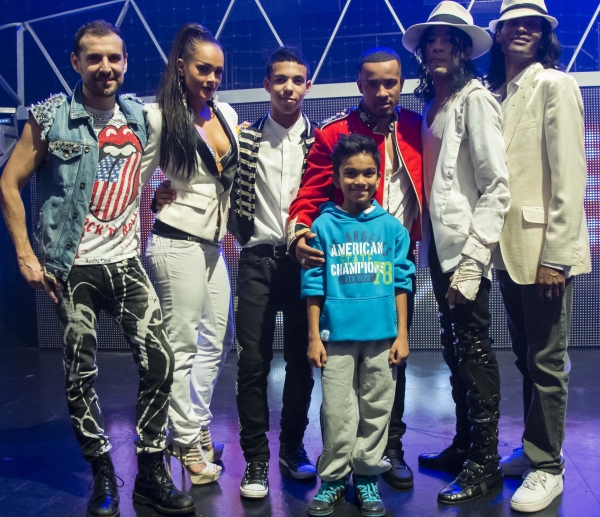 Photo Flash: First Look at Kieran Alleyne in West End's THRILLER LIVE Image