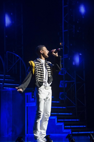 Photo Flash: First Look at Kieran Alleyne in West End's THRILLER LIVE Image