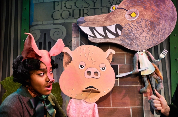 Photo Flash: Lifeline Theatre's THE TRUE STORY OF THE 3 LITTLE PIGS Extends thru March 2 Image