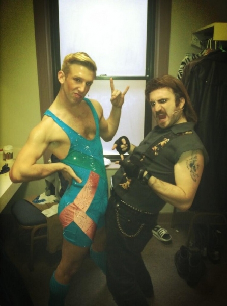 Photo Flash: Saturday Intermission Pics, Jan 25 - Stark Sands' Last #SIP with KINKY BOOTS, Broadway Against Bullying and More! Image