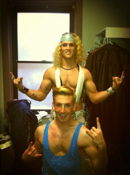 Photo Flash: Saturday Intermission Pics, Jan 25 - Stark Sands' Last #SIP with KINKY BOOTS, Broadway Against Bullying and More! Image